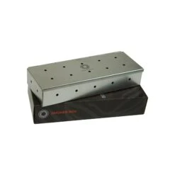 Yakiniku Räucherbox Aus Edelstahl -Grill und Flamme 100323 8720364491390 BBQ Flavour Smokebox met verpakking