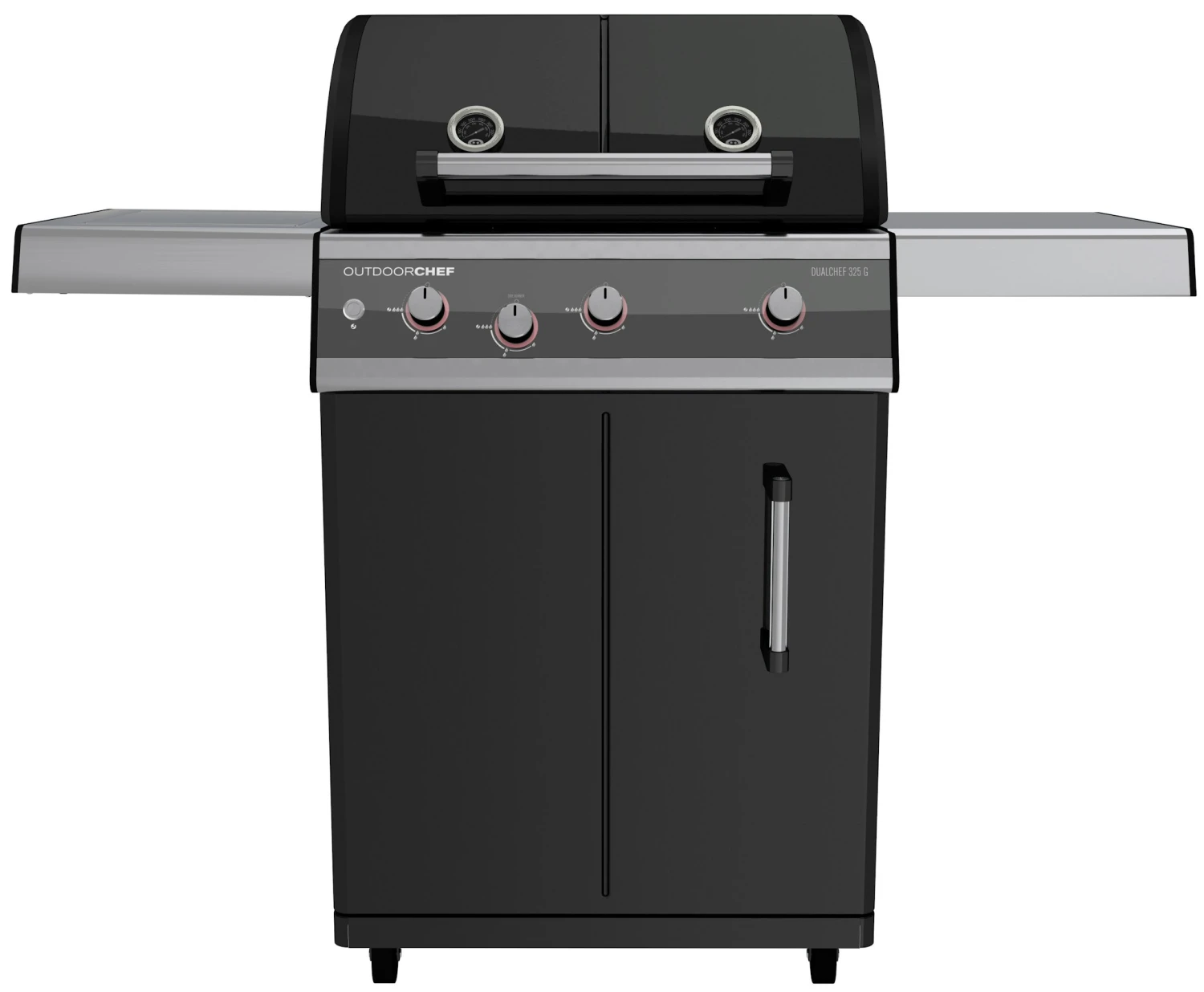 Outdoorchef Gasgrillstation Dualchef 325 G, Schwarz 1 Outdoorchef Gasgrillstation Dualchef 325 G, Schwarz