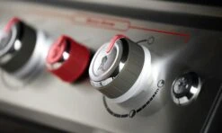 Weber Genesis II EX-335 GBS -Grill und Flamme 61016779 beleuchtete kn pfe