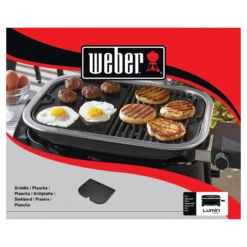 Weber Grillplatte - Für Lumin Compact (6611) -Grill und Flamme 6611 lumin grillplatte compact4
