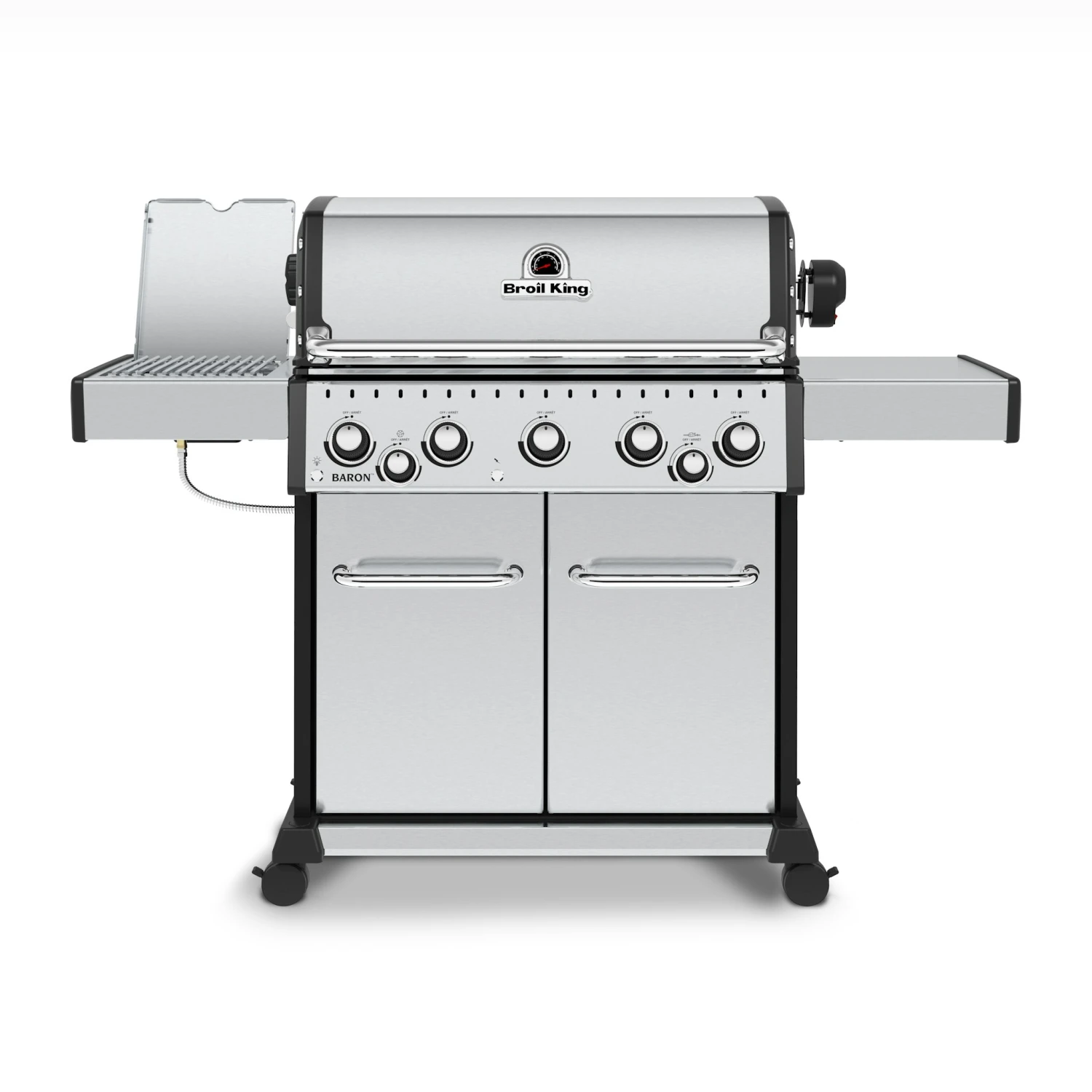 Broil King Baron S 590 IR Inkl. Abdeckhaube & Gussplatte 1 Broil King Baron S 590 IR Inkl. Abdeckhaube & Gussplatte