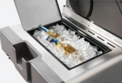 NAPOLEON LE3 485 Gasgrill Edelstahl + Erdgas -Grill und Flamme NAPOLEON LE 3 Edelstahl 4