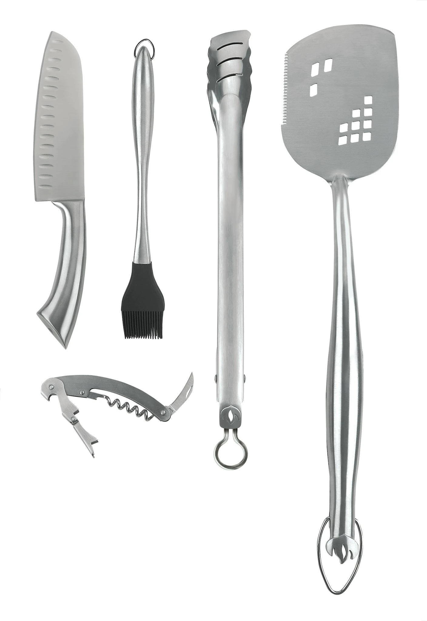 NAPOLEON 5-teiliges Grillbesteck Set Edelstahl (70031) 1 NAPOLEON 5-teiliges Grillbesteck Set Edelstahl (70031)