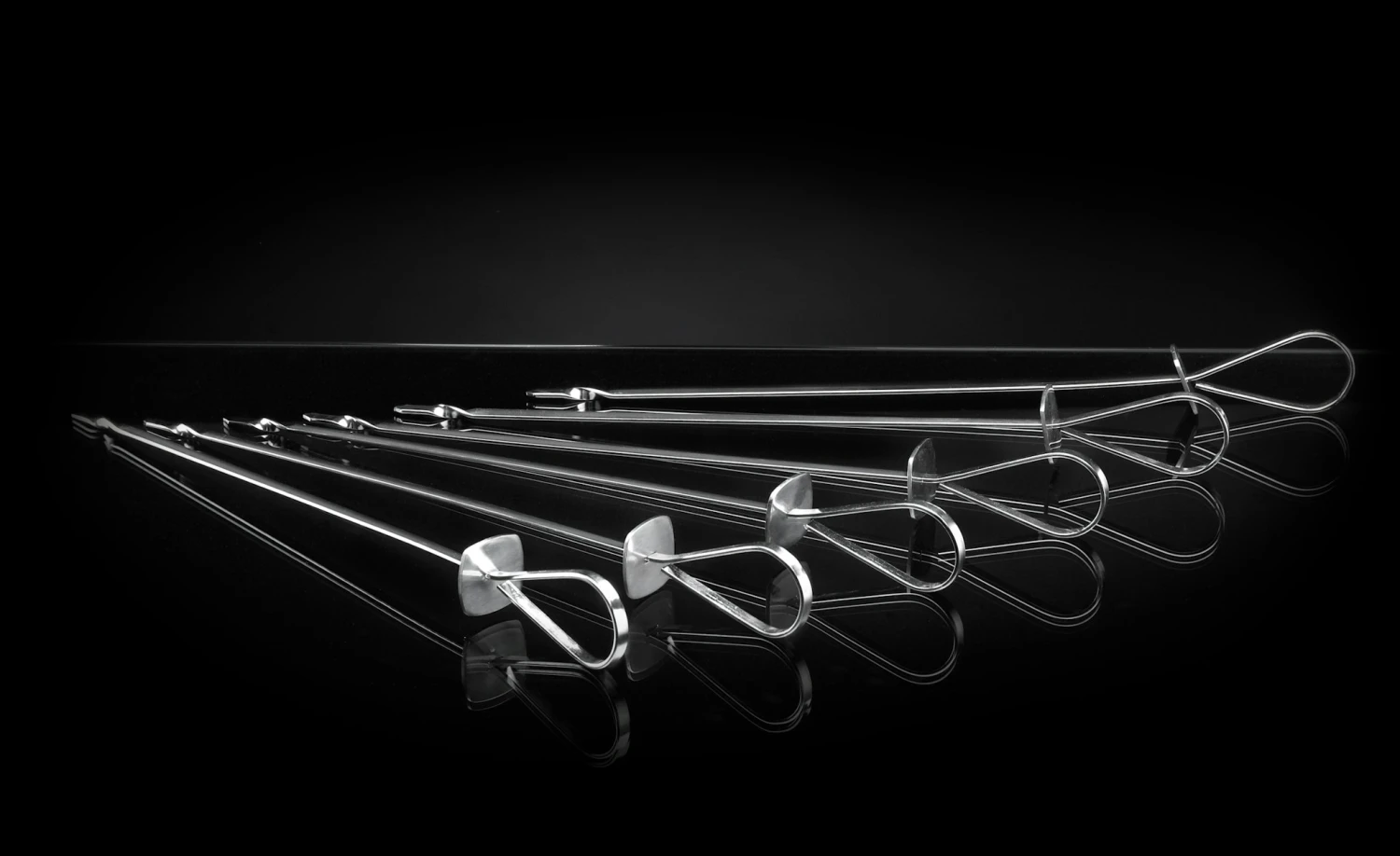 NAPOLEON Schaschlik Spieße (6 Stück) Edelstahl (70016) 3 NAPOLEON Schaschlik Spieße (6 Stück) Edelstahl (70016) – Bild 3