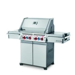 NAPOLEON Prestige Pro 500 Gasgrill Edelstahl + Erdgas -Grill und Flamme NAPOLEON Prestige Pro 500 Gasgrill Edelstahl 2