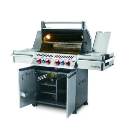 NAPOLEON Prestige Pro 500 Gasgrill Edelstahl + Erdgas -Grill und Flamme NAPOLEON Prestige Pro 500 Gasgrill Edelstahl 3