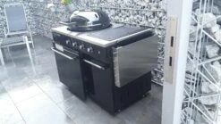 Outdoorchef Gaskugelgrill Lugano 570 G EVO, Schwarz -Grill und Flamme Outdoorchef Gaskugelgrill Lugano 570 G EVO schwarz