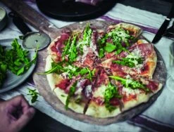 Weber Gourmet BBQ System (GBS) - Pizzastein Mit Gestell (Ø 36,5cm) (8836) -Grill und Flamme Pizza