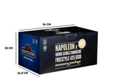 NAPOLEON Freestyle 425 DSIB Robin Schulz Edition 39 NAPOLEON Freestyle 425 DSIB Robin Schulz Edition -Grill und Flamme RSBox WithMeasurements