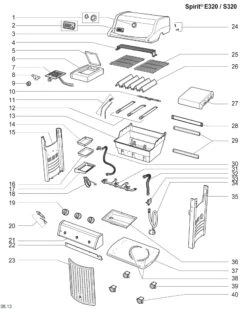 Weber Spirit E-320 Classic, Black -Grill und Flamme Weber Spirit E 320 Classic Black