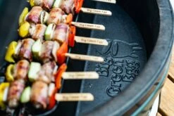 Big Green Egg Satay Grill 10 Big Green Egg Satay Grill -Grill und Flamme Webversion Sjasliek BigGreenEgg 2019M04 9