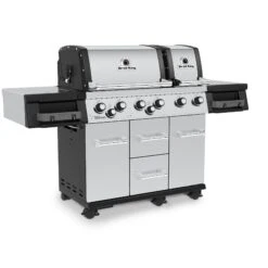Broil King Imperial S 690 IR Inkl. Abdeckhaube, Gussplatte & Wokeinsatz -Grill und Flamme broil king 997982 Imperial S 690 Side 01