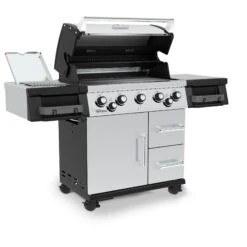 Broil King Imperial S 590 IR Inkl. Abdeckhaube, Gussplatte & Wokeinsatz 22 Broil King Imperial S 590 IR Inkl. Abdeckhaube, Gussplatte & Wokeinsatz -Grill und Flamme broil king 998982 BK Imperial S 590 IR Side 02