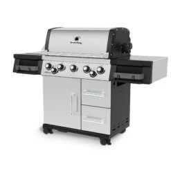 Broil King Imperial S 590 IR Inkl. Abdeckhaube, Gussplatte & Wokeinsatz 23 Broil King Imperial S 590 IR Inkl. Abdeckhaube, Gussplatte & Wokeinsatz -Grill und Flamme broil king 998982 BK Imperial S 590 IR Side 03