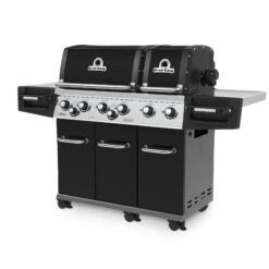 Broil King Regal 690 Inkl. Abdeckhaube, Gussplatte & Wokeinsatz -Grill und Flamme broilking REGAL XL SCHWARZ SIDE02