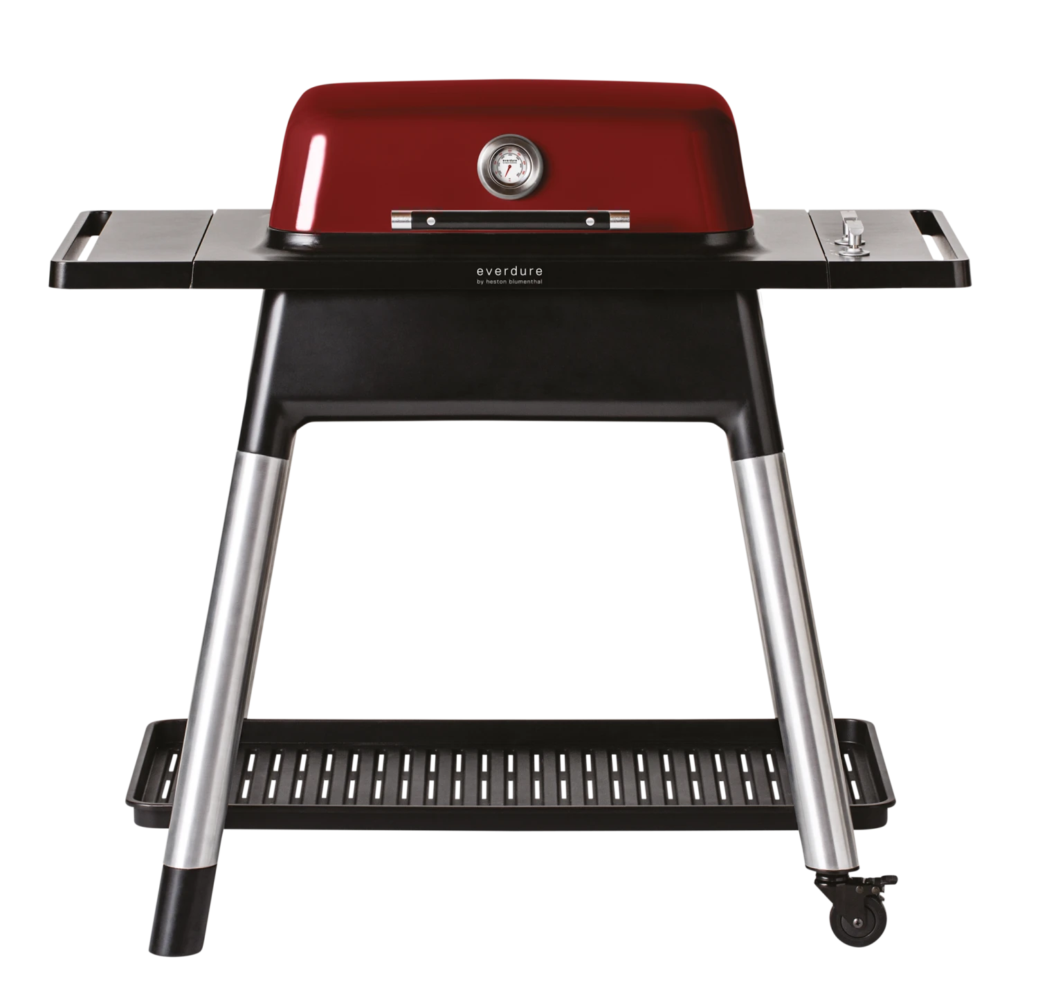 Everdure FORCE Gasgrill Rot Mit Zwei Brennern 1 Everdure FORCE Gasgrill Rot Mit Zwei Brennern