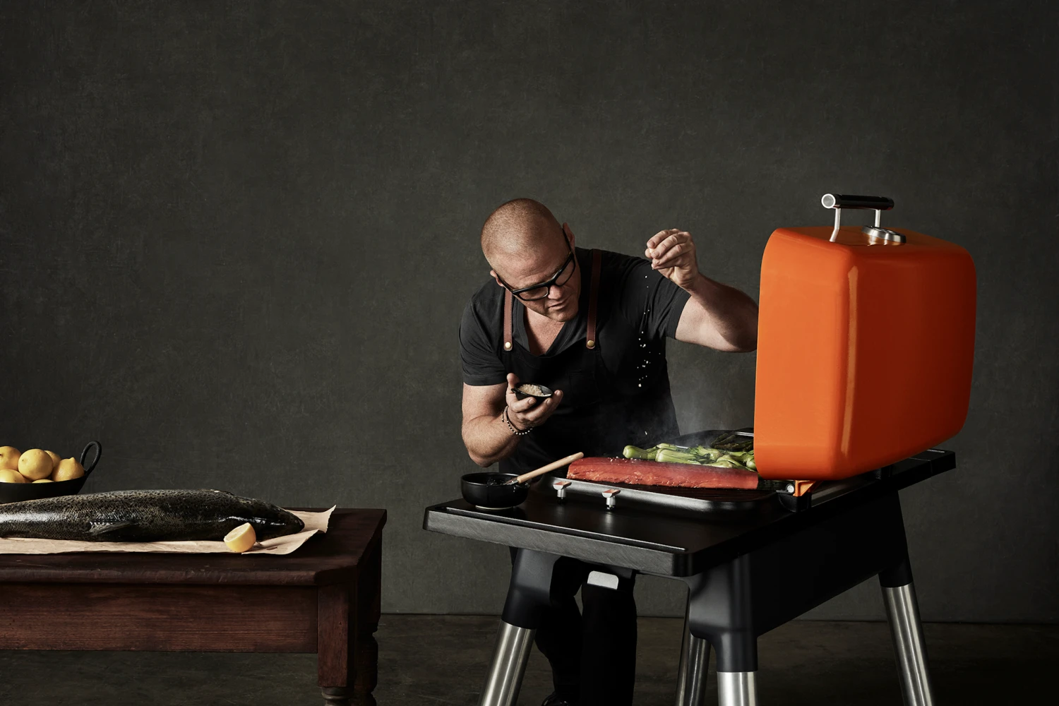 Everdure FURNACE Gasgrill Orange Mit Drei Brennern - Auslaufartikel 4 Everdure FURNACE Gasgrill Orange Mit Drei Brennern - Auslaufartikel – Bild 4