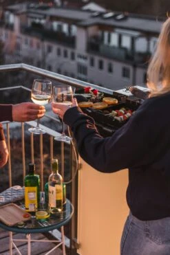 Knister Balkonhalterung -Grill und Flamme knister 9977 balkonhalterung 4