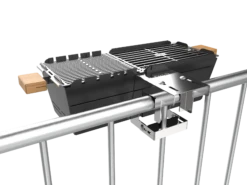 Knister Balkonhalterung -Grill und Flamme knister 9977 balkonhalterung 7