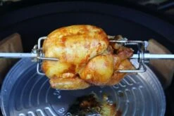 Big Green Egg Rotiserie Für Den MiniMax Von Big Green Egg -Grill und Flamme letzq spit 18 inch3 1
