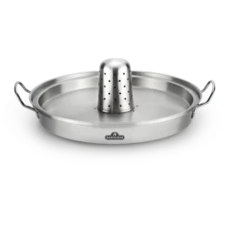 NAPOLEON PRO Edelstahl Hähnchen-Halterung (56067) -Grill und Flamme napo 56067 Premium Chicken Infusion Roaster On White Flat