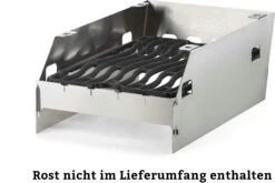 NAPOLEON Windschild Für SIZZLE ZONE, Groß (71301) -Grill und Flamme napo 71301 Windscreen Large OnWhite CastIron Low