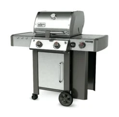 Weber Genesis II LX S-240 (GBS) Gasgrill Edelstahl (inkl. IGrill 3) -Grill und Flamme weber 60004179 genesis II LX 2B EMEA SS right angle