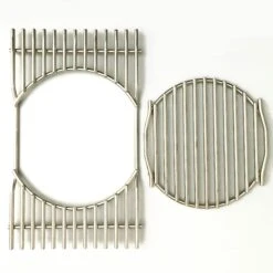 Weber Gourmet BBQ System (GBS) - Grillrost Für Summit 400 & 600-Serie (7585) -Grill und Flamme weber grillrost summitgbs 7585 auseinander